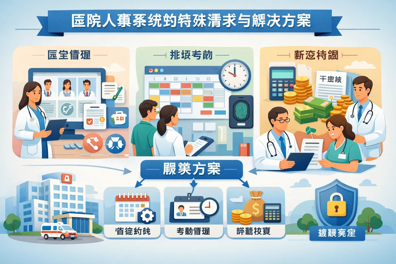 医院人事系统的特殊需求与解决方案