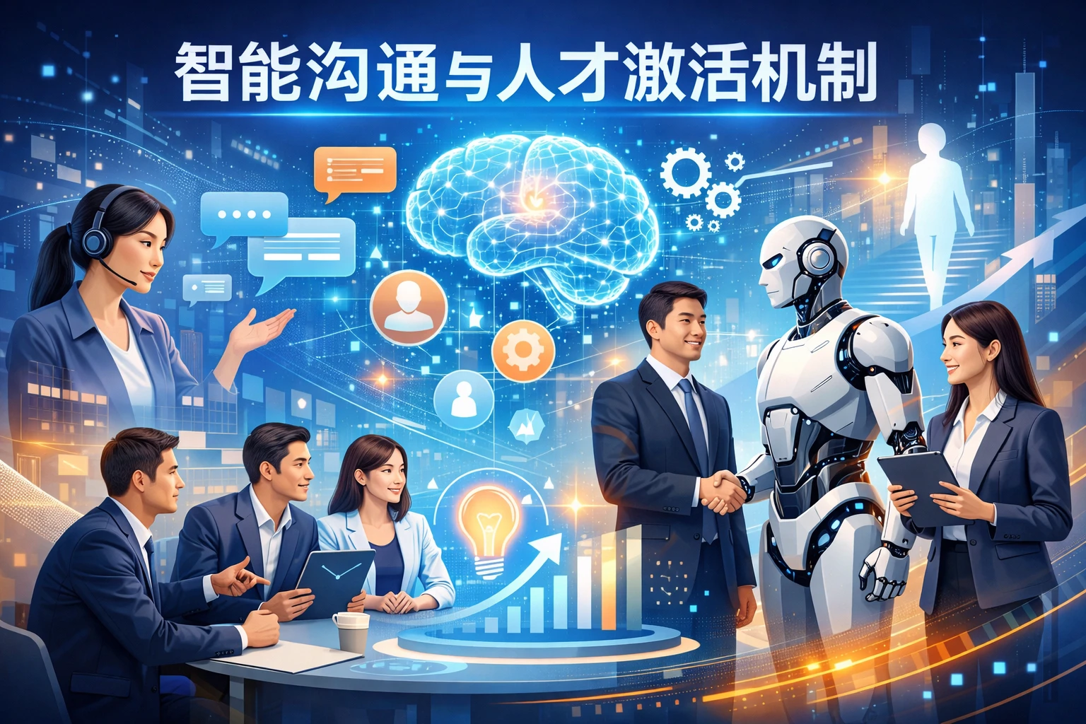 智能沟通与人才激活机制