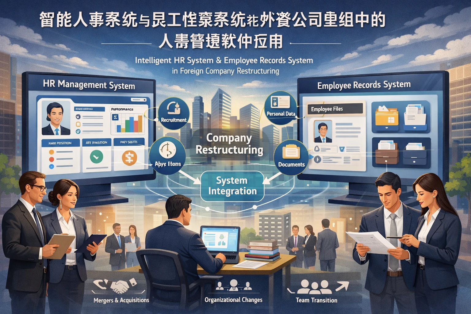 智能人事系统与员工档案系统在外资公司重组中的人事管理软件应用