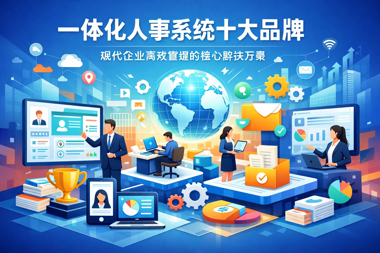 一体化人事系统十大品牌：现代企业高效管理的核心解决方案