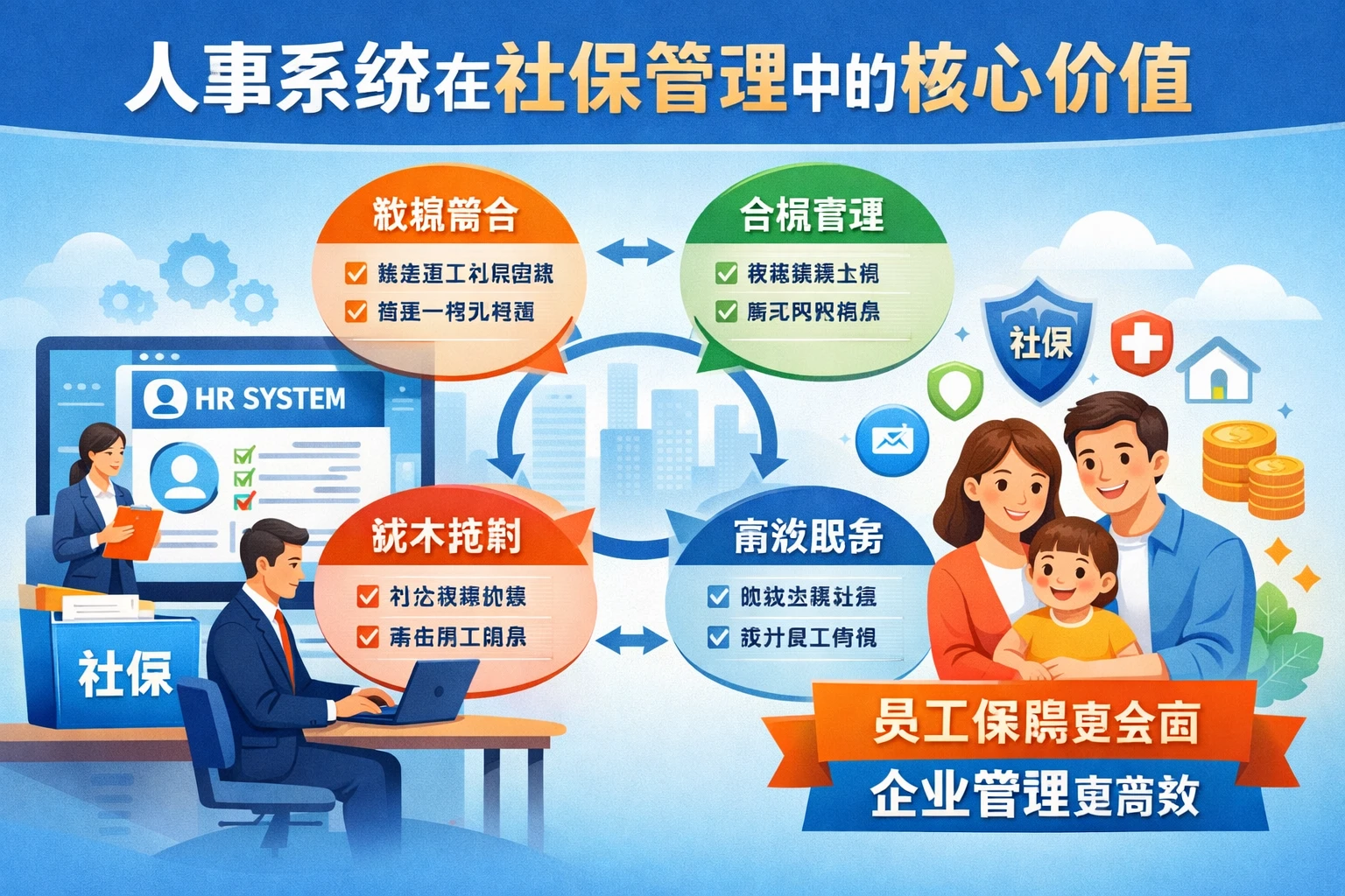 人事系统在社保管理中的核心价值