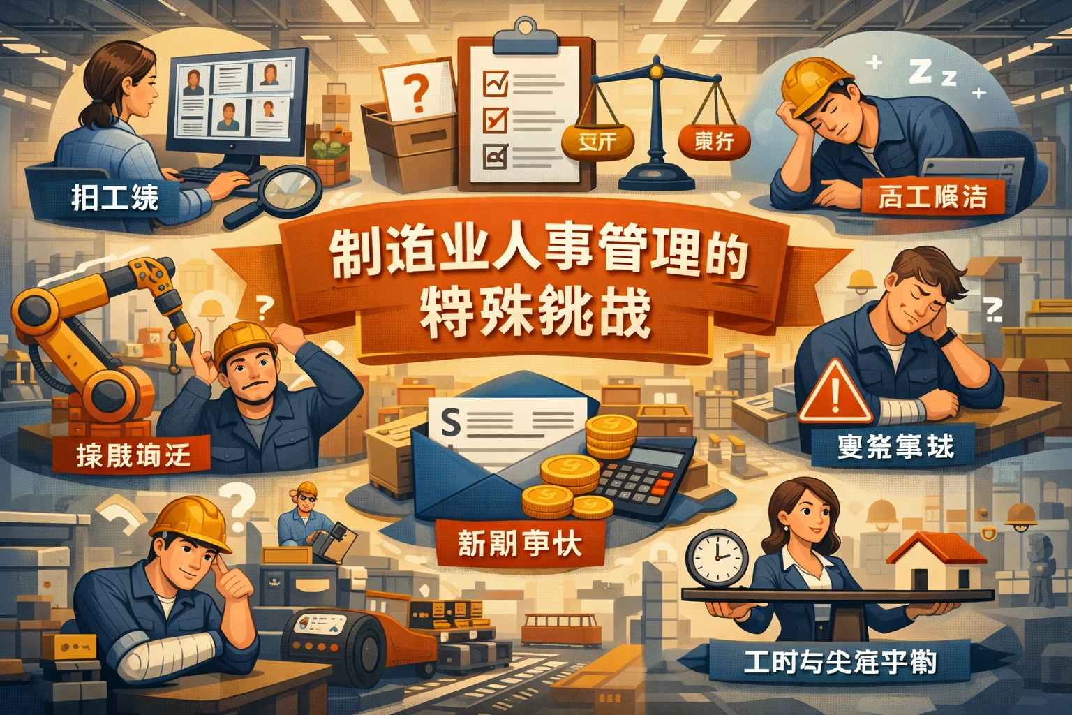 制造业人事管理的特殊挑战