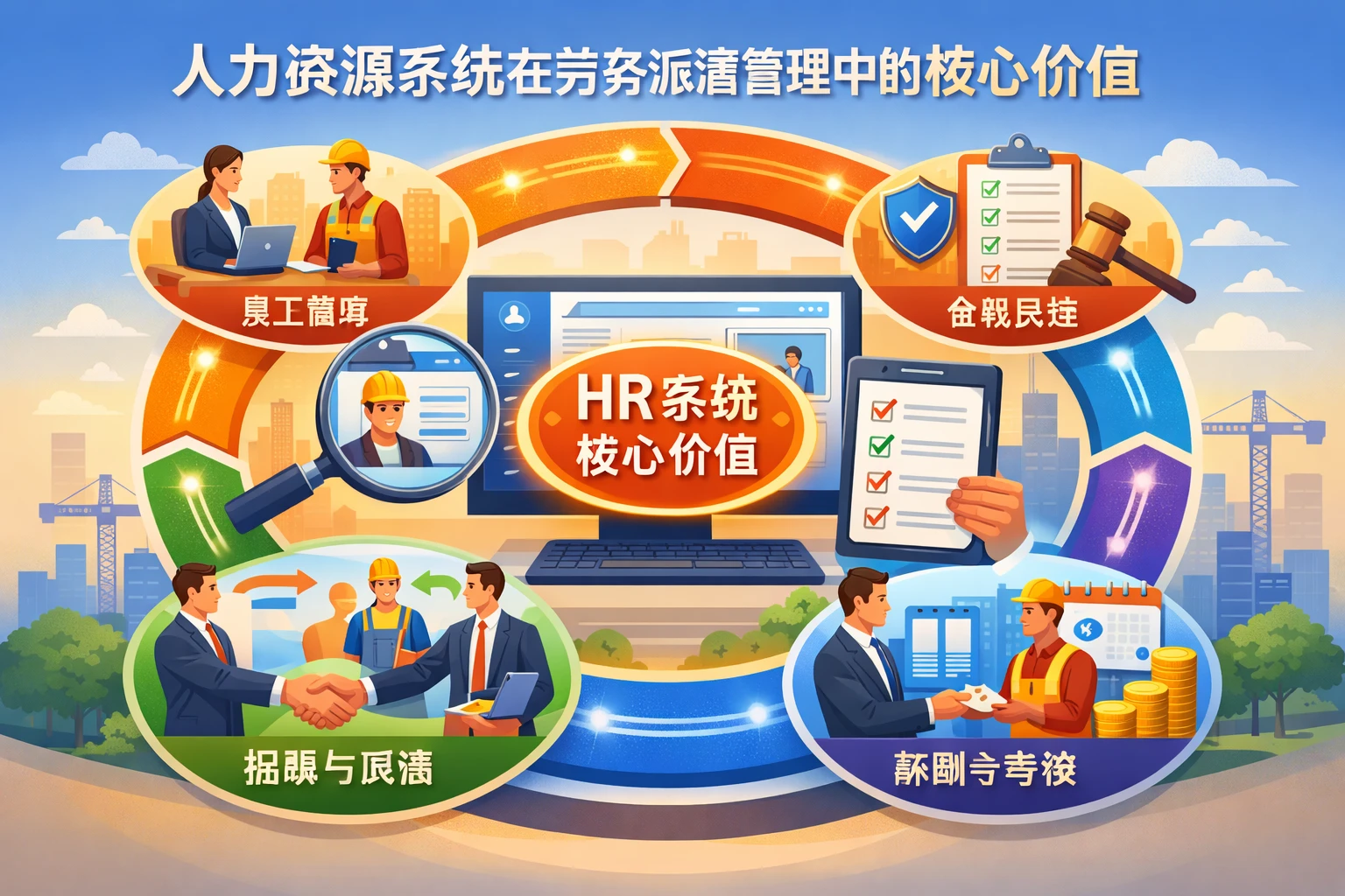 人力资源系统在劳务派遣管理中的核心价值