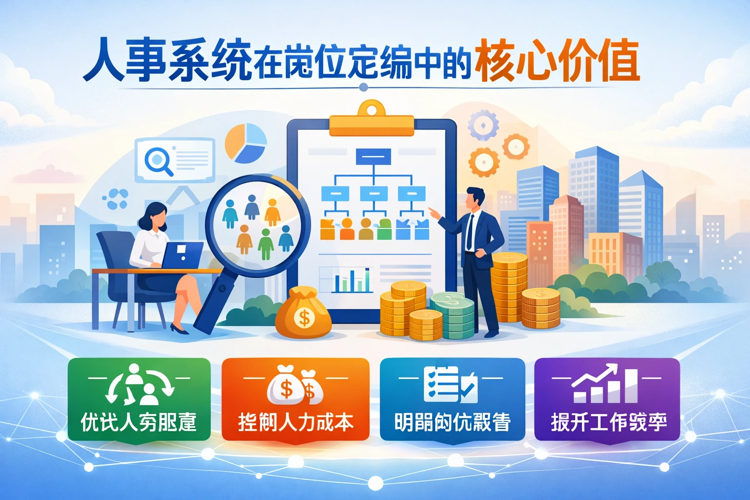 人事系统在岗位定编中的核心价值