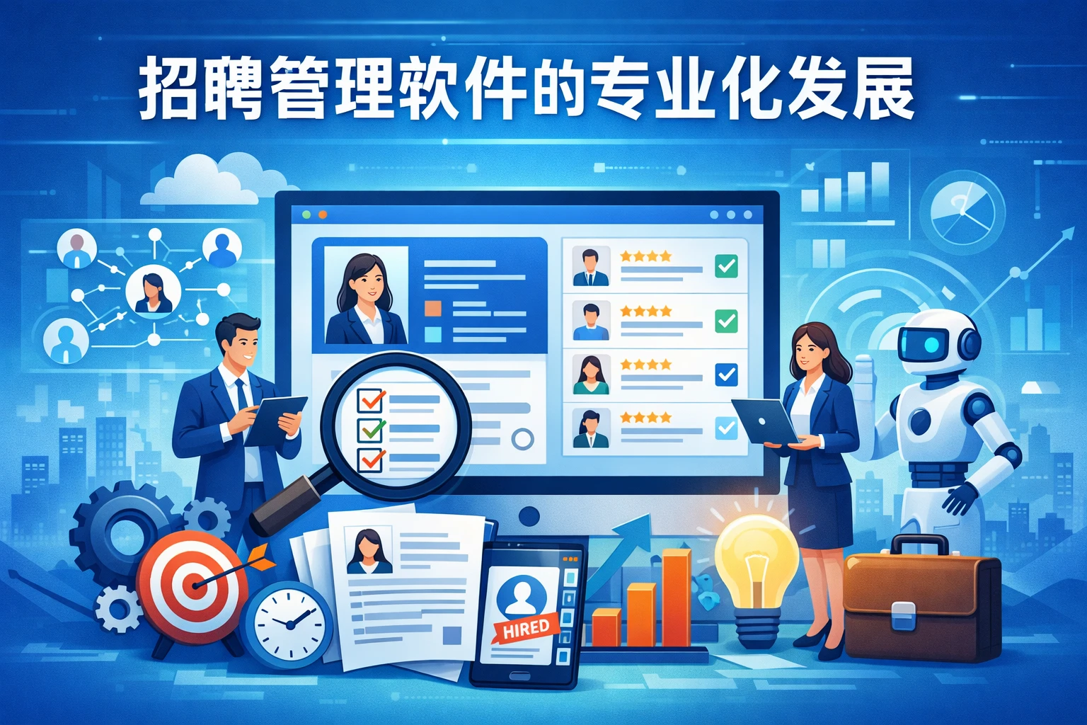 招聘管理软件的专业化发展