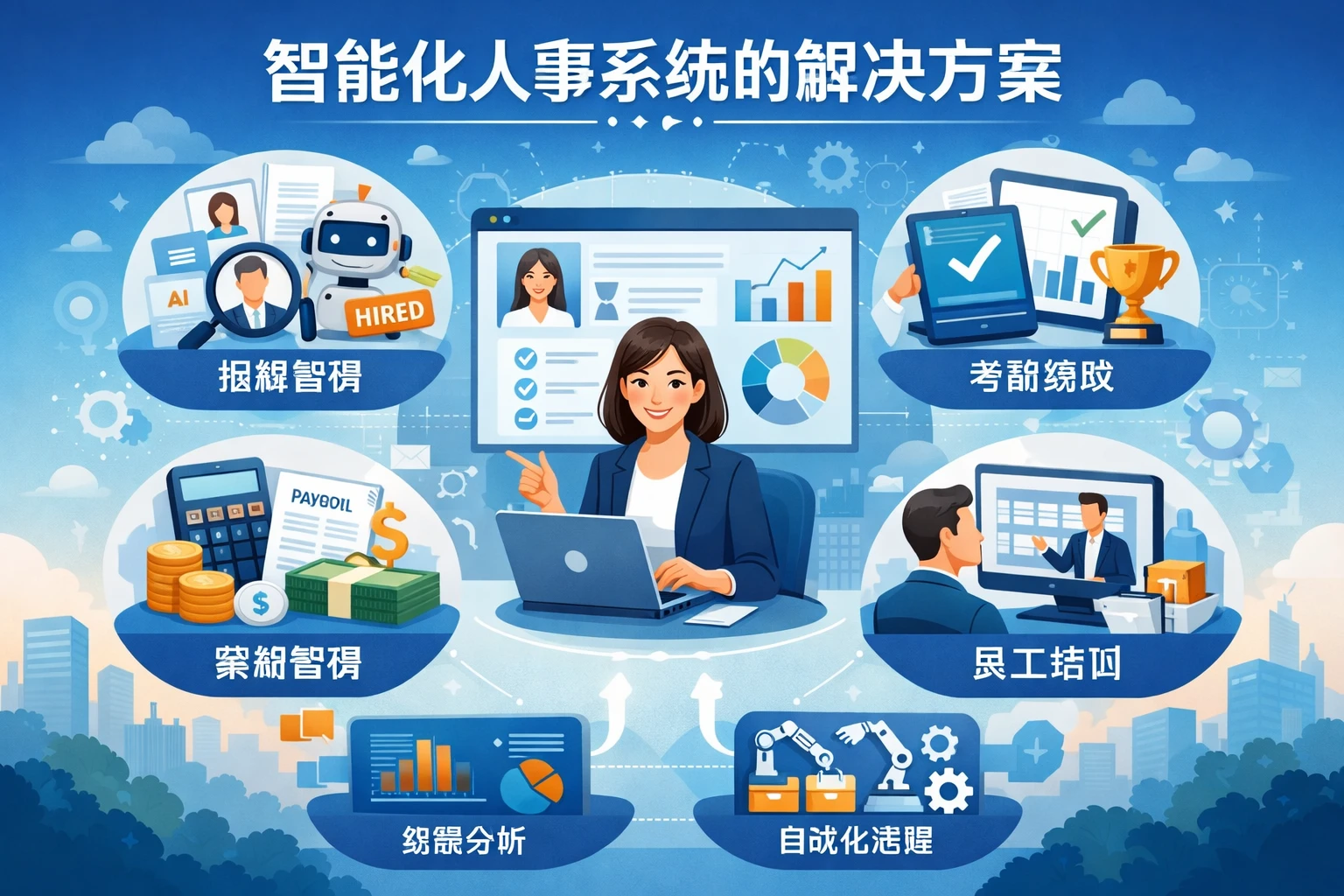 智能化人事系统的解决方案