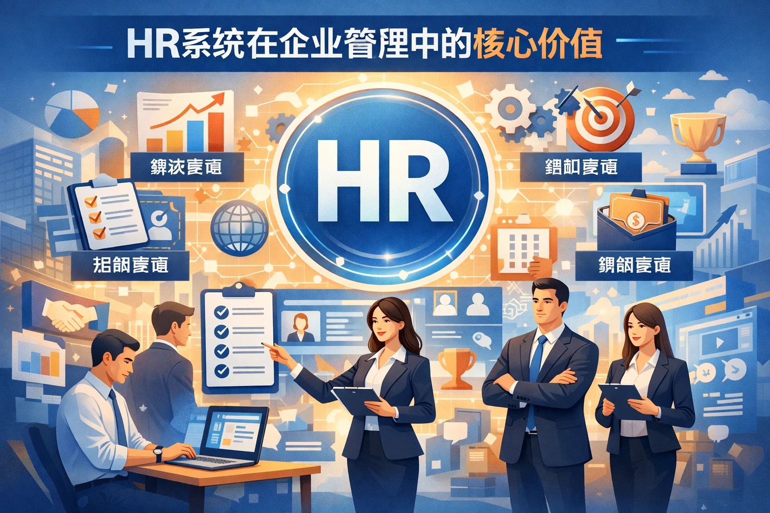 HR系统在企业管理中的核心价值