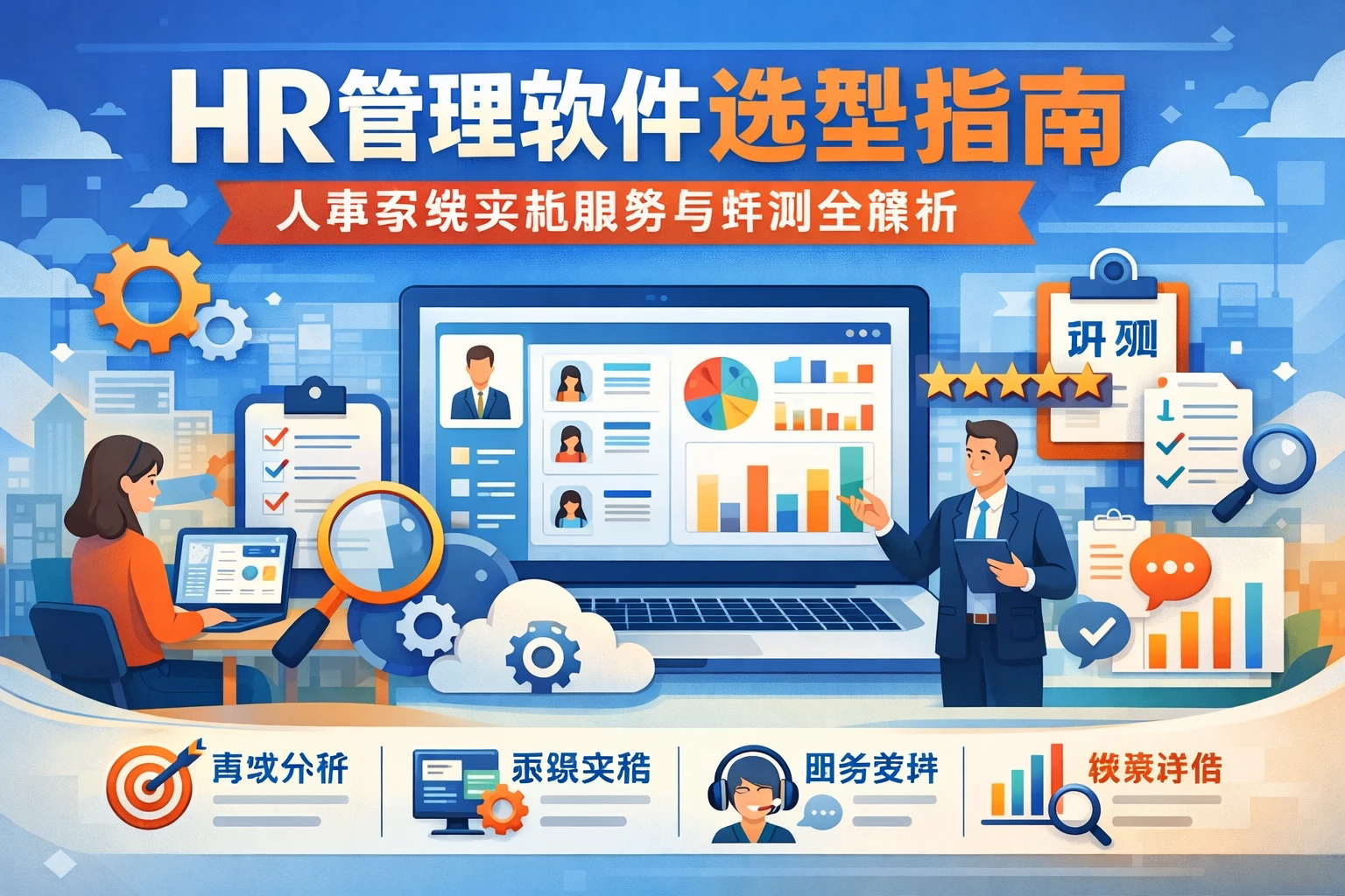HR管理软件选型指南：人事系统实施服务与评测全解析