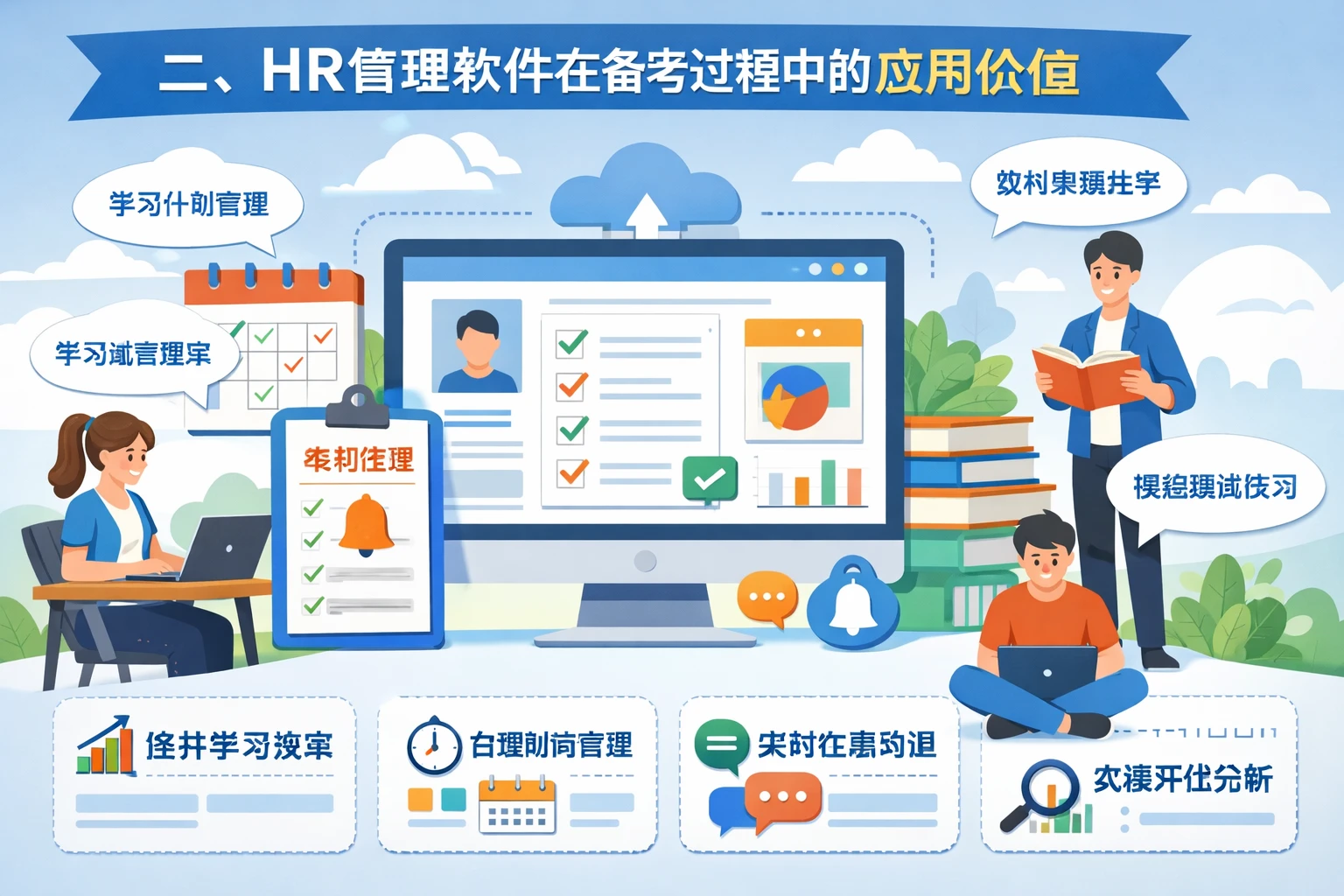 二、HR管理软件在备考过程中的应用价值