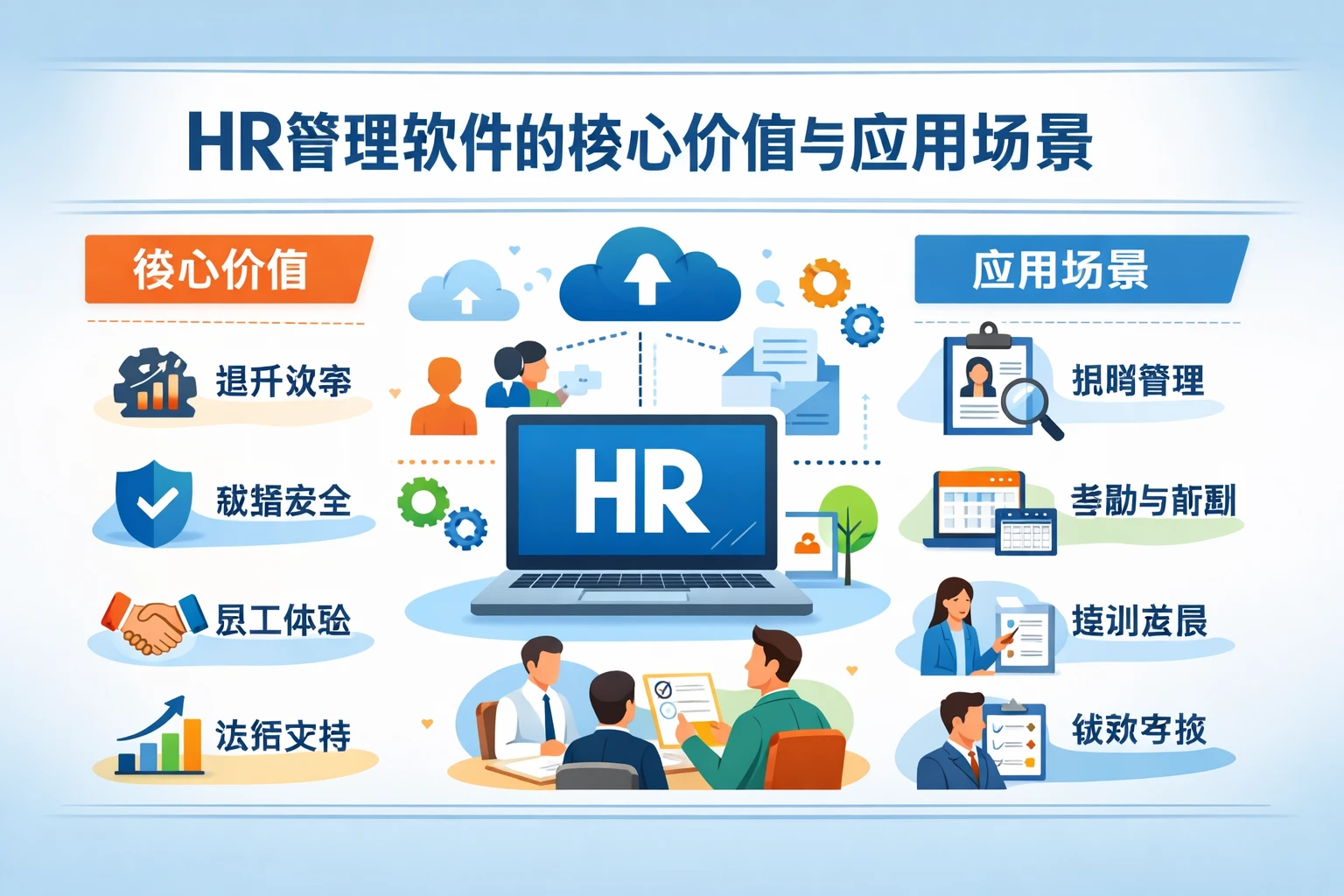 HR管理软件的核心价值与应用场景