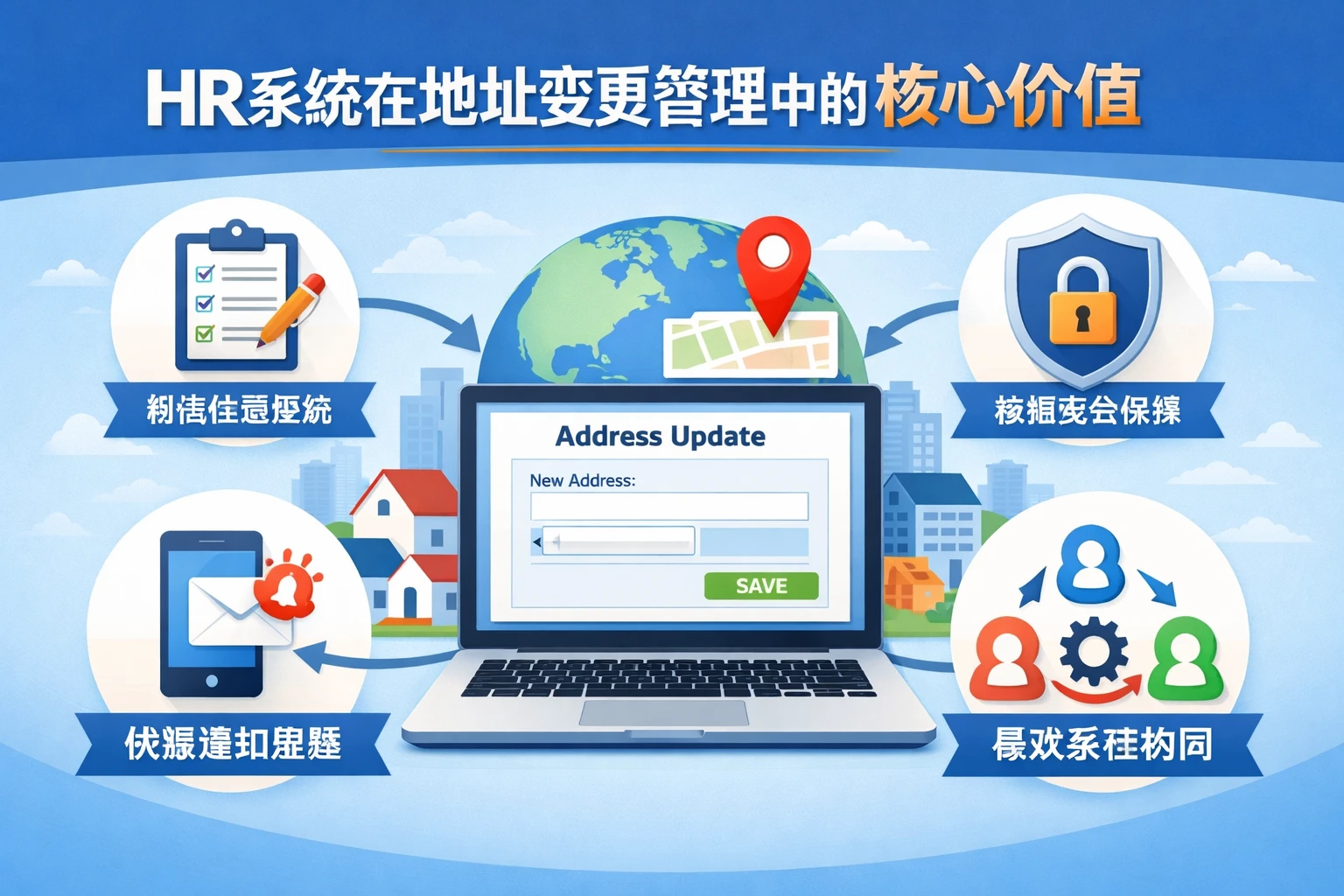 HR系统在地址变更管理中的核心价值