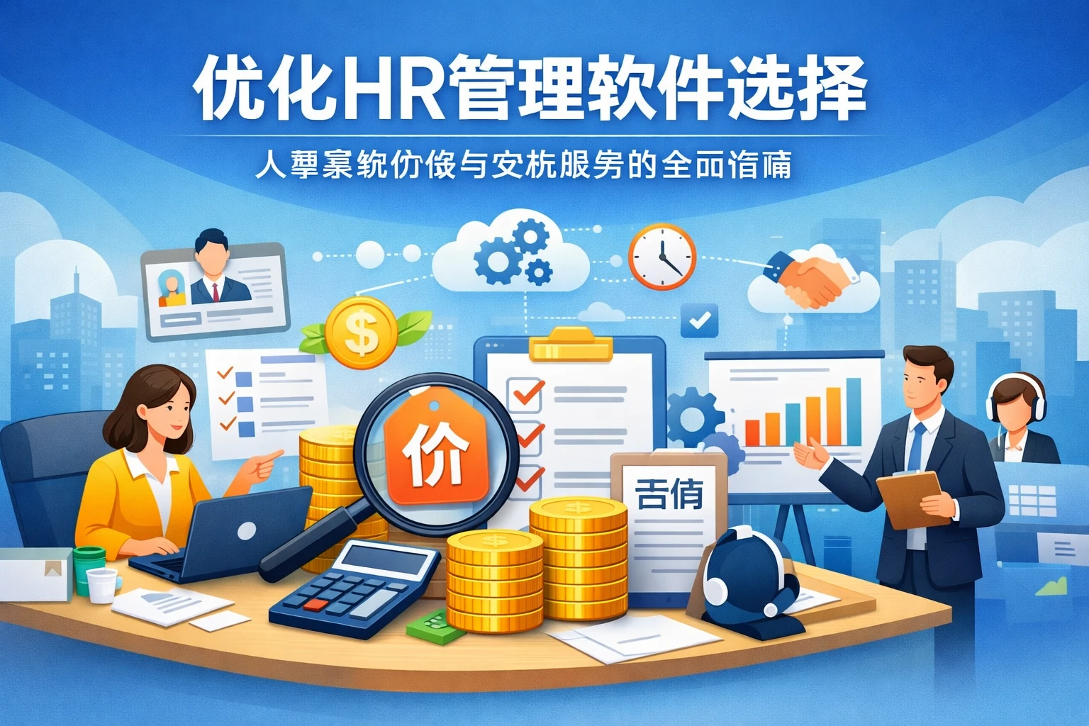 优化HR管理软件选择:人事系统价格与实施服务的全面指南