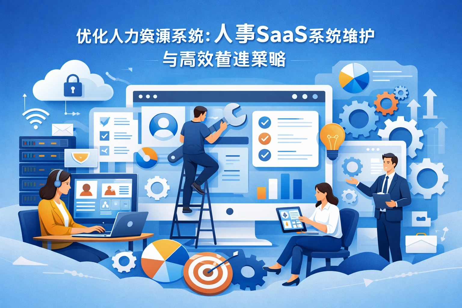 优化人力资源系统：人事SaaS系统维护与高效管理策略