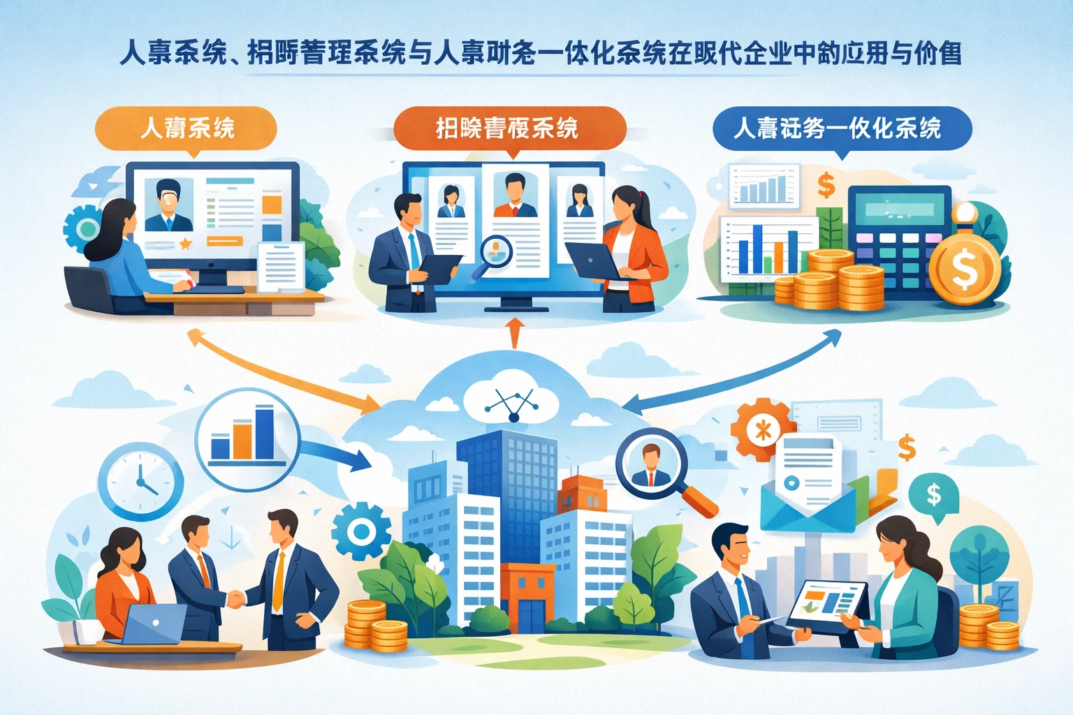人事系统、招聘管理系统与人事财务一体化系统在现代企业中的应用与价值