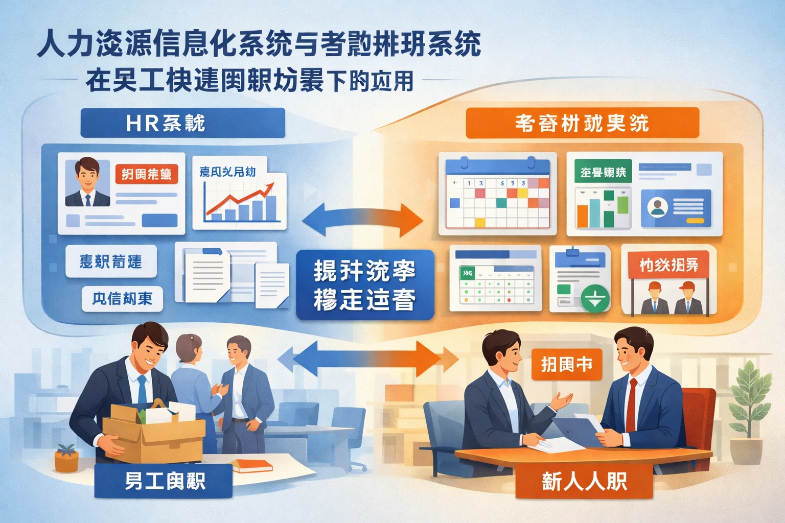 人力资源信息化系统与考勤排班系统在员工快速离职场景下的应用