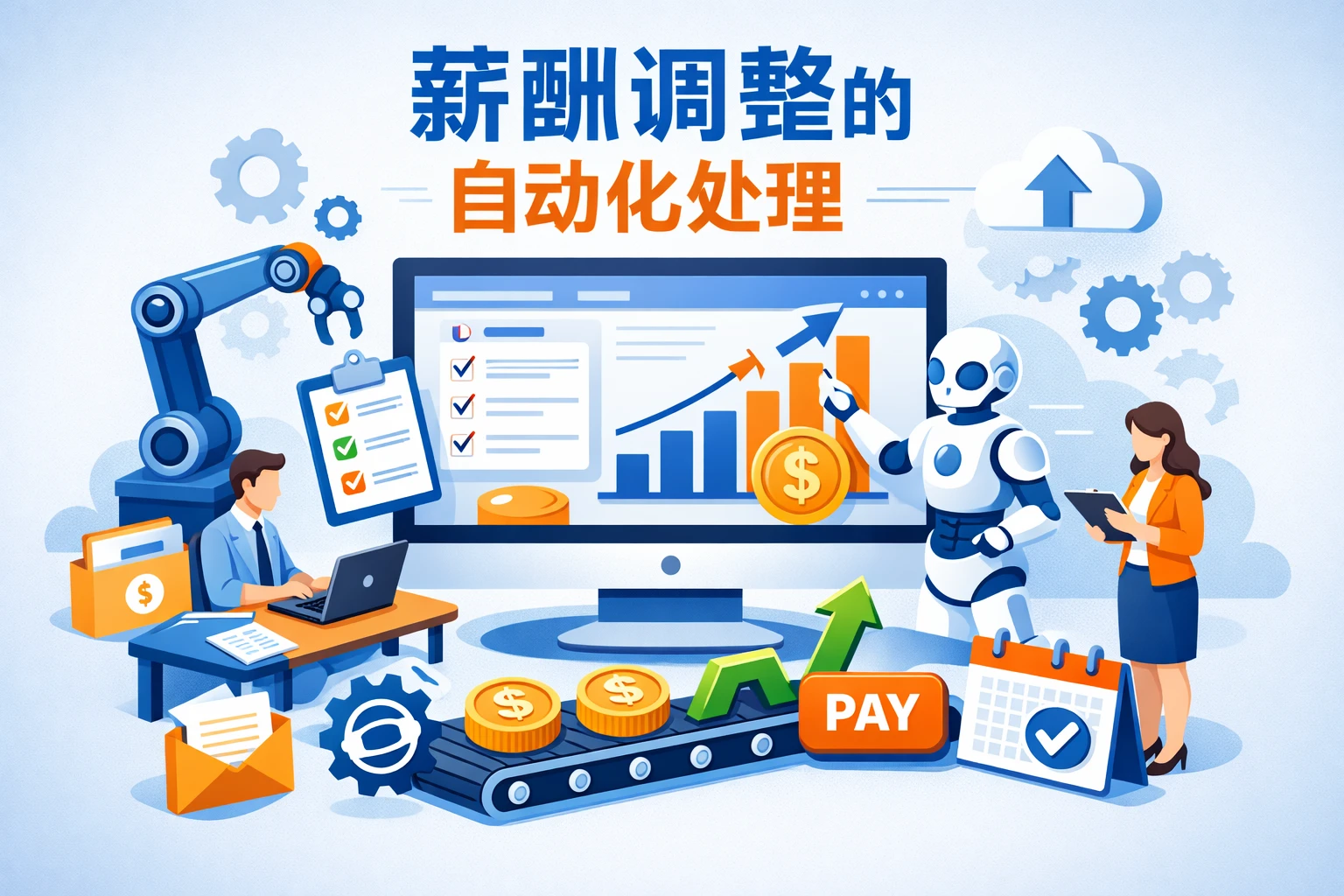 薪酬调整的自动化处理