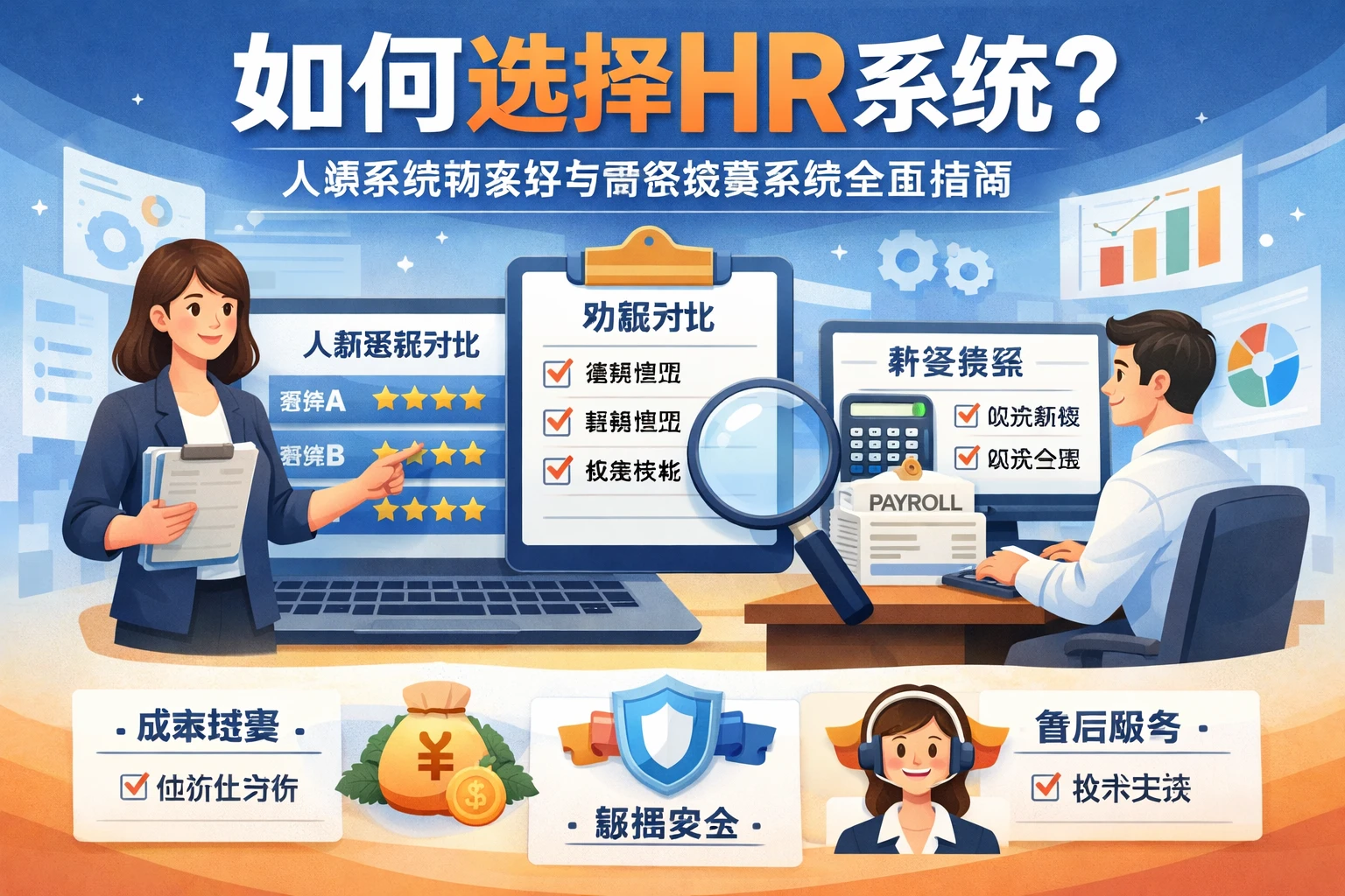 如何选择HR系统:人事系统哪家好与薪资核算系统全面指南