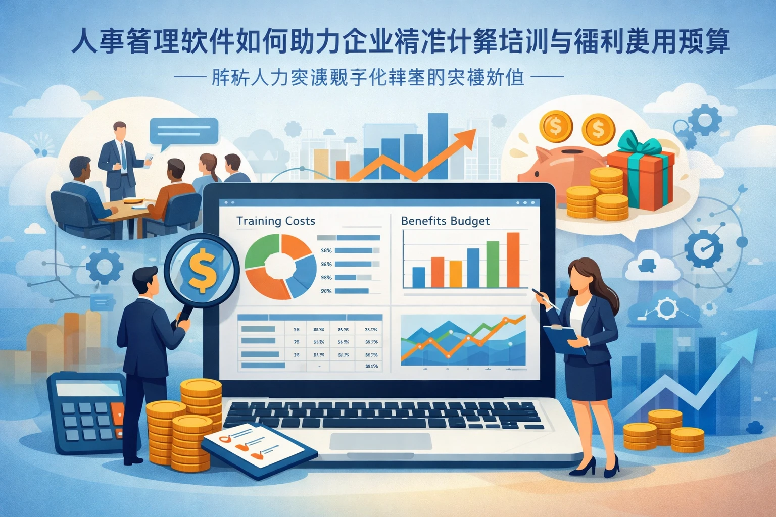 人事管理软件如何助力企业精准计算培训与福利费用预算——解析人力资源数字化转型的关键价值