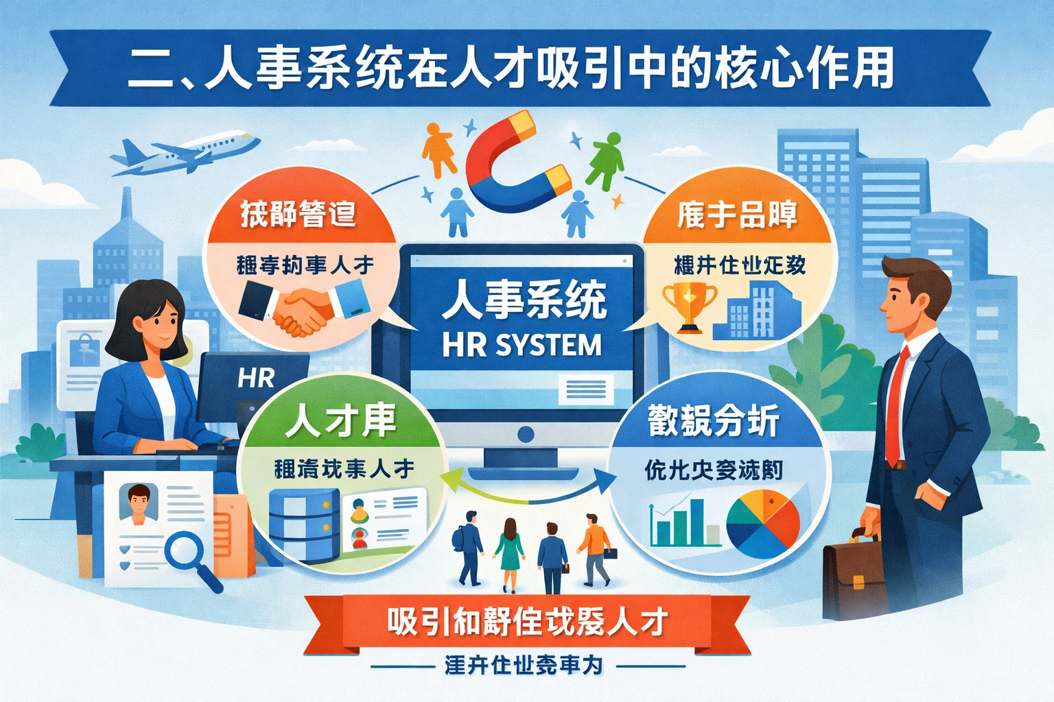 二、人事系统在人才吸引中的核心作用