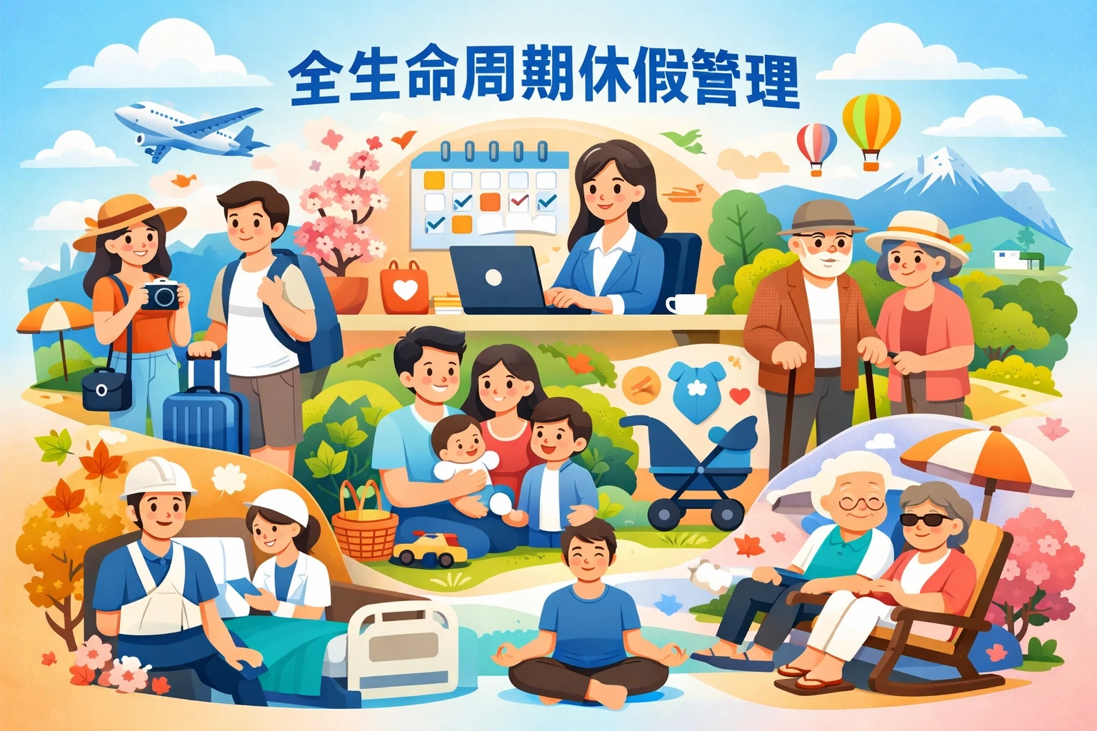 全生命周期休假管理