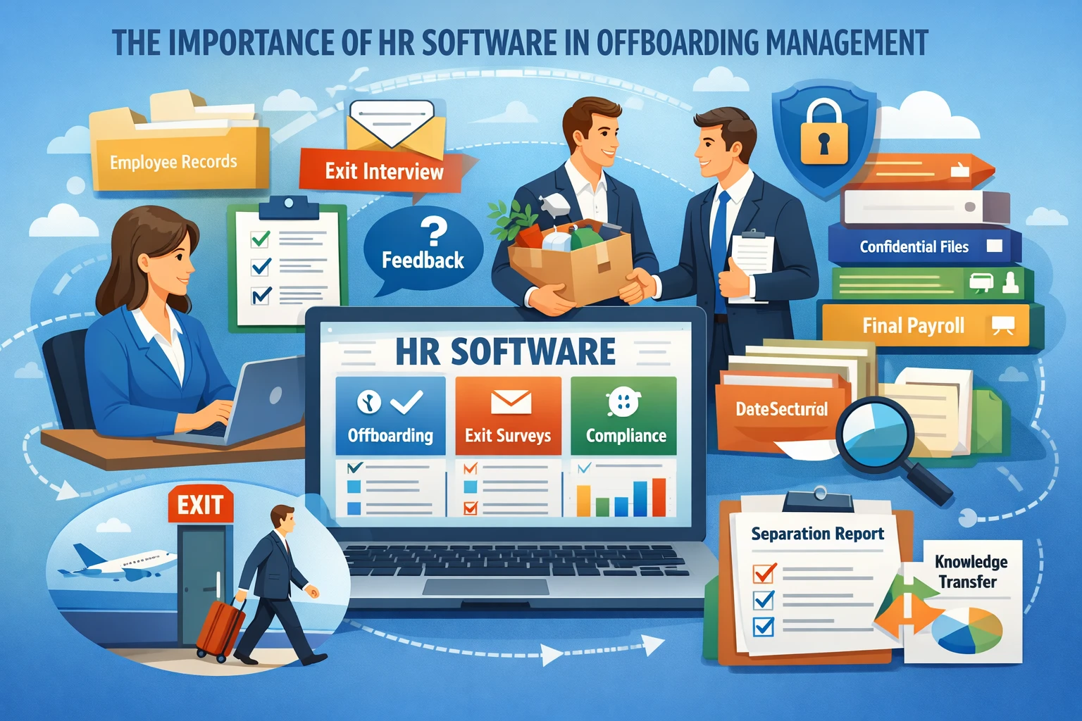人力资源软件在离职管理中的重要作用