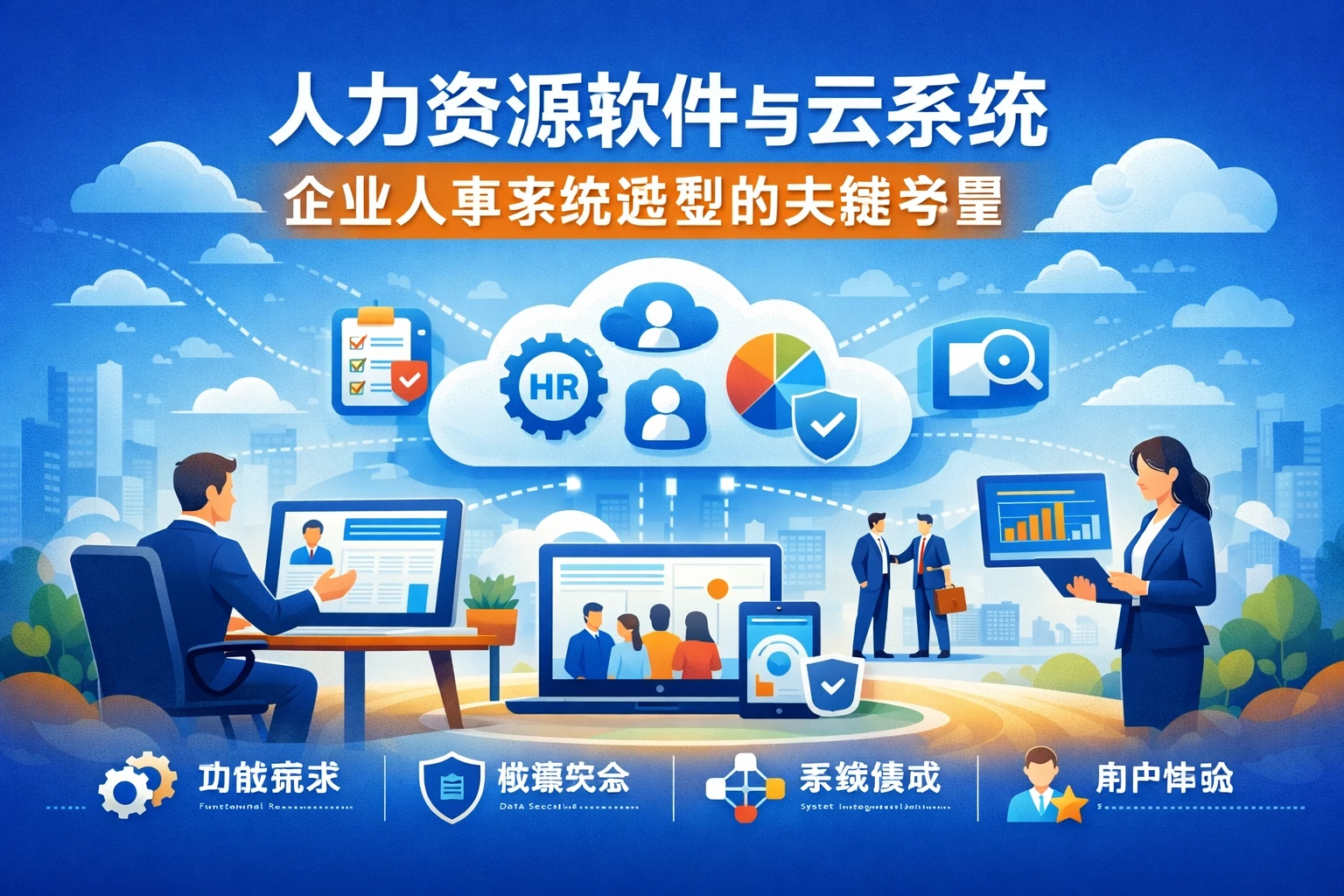 人力资源软件与云系统：企业人事系统选型的关键考量