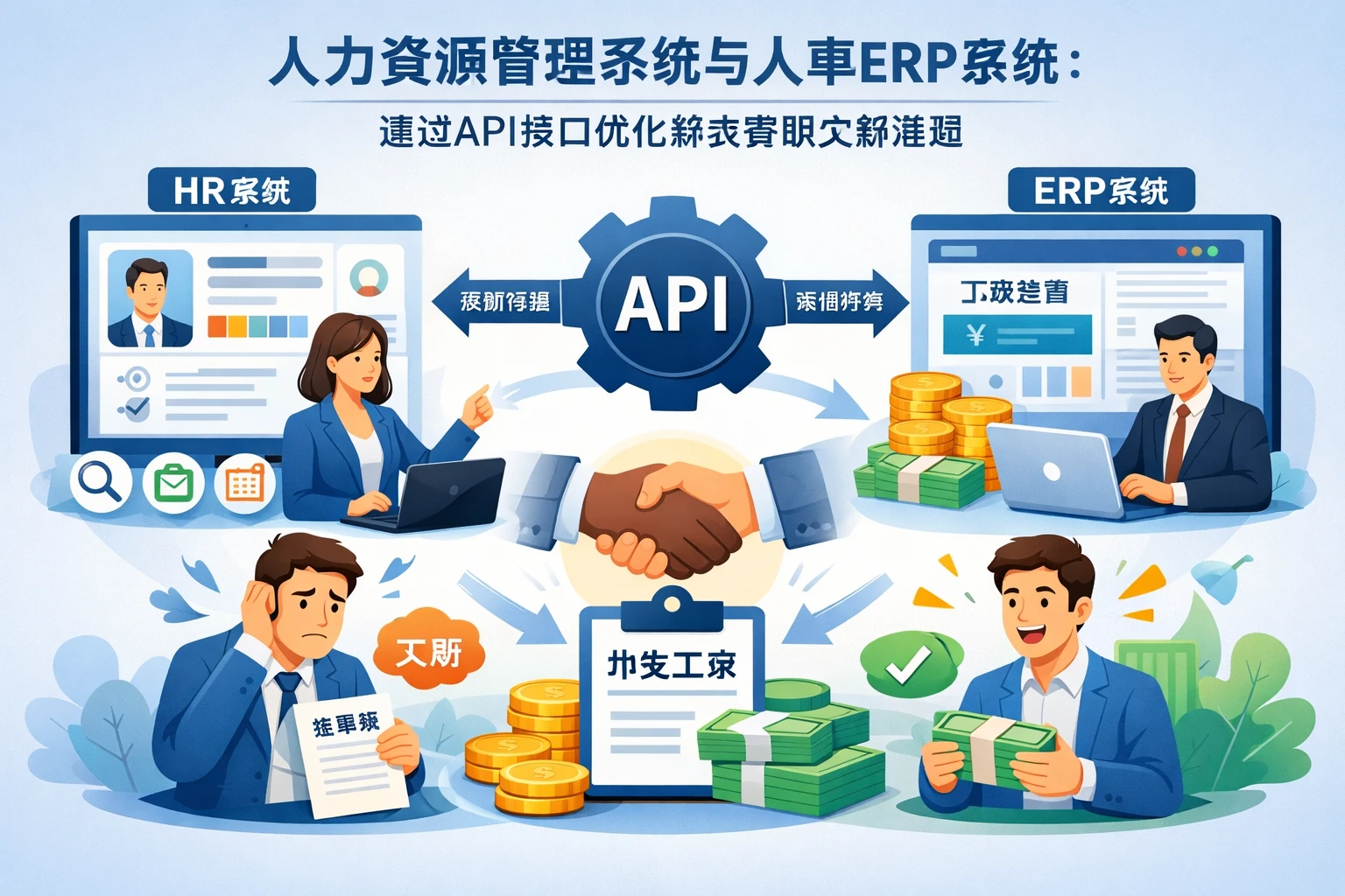 人力资源管理系统与人事ERP系统：通过API接口优化解决离职欠薪难题