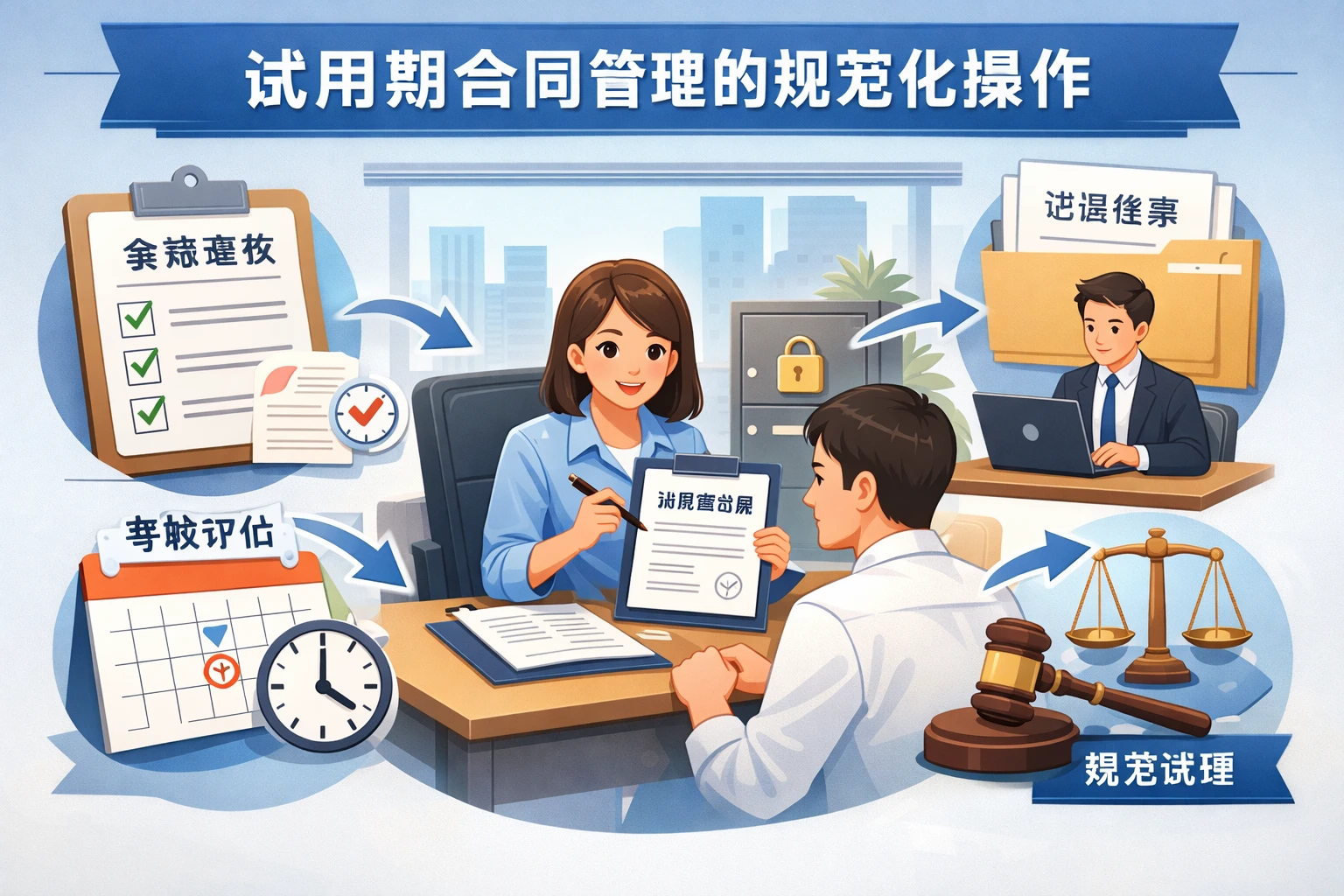 试用期合同管理的规范化操作