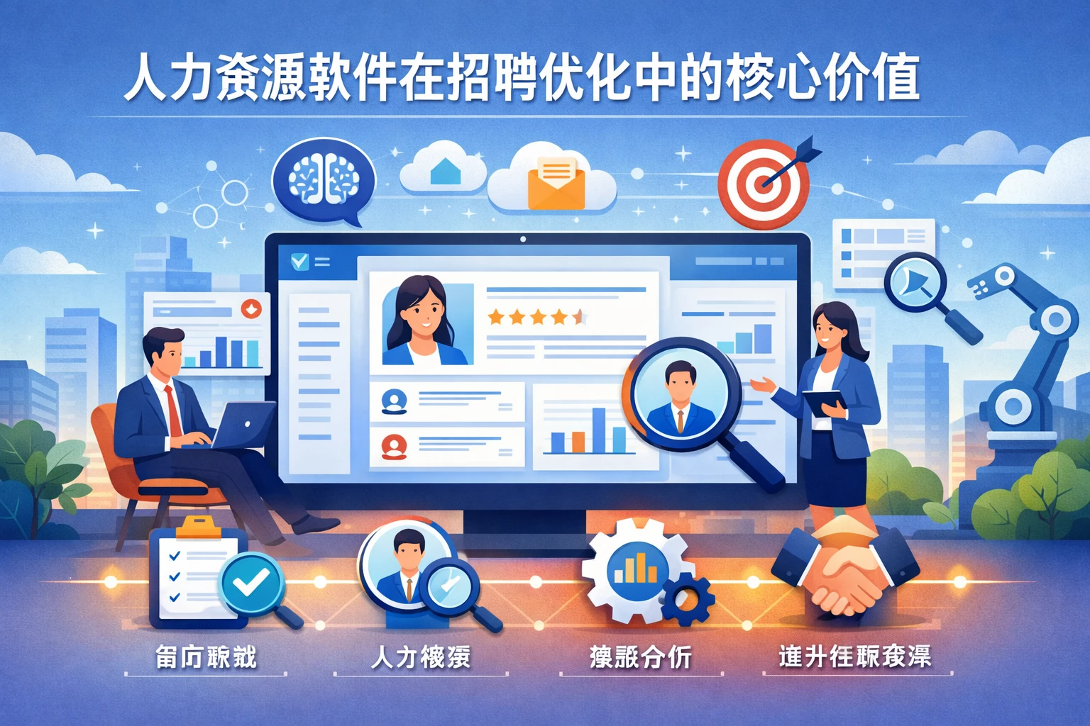 人力资源软件在招聘优化中的核心价值