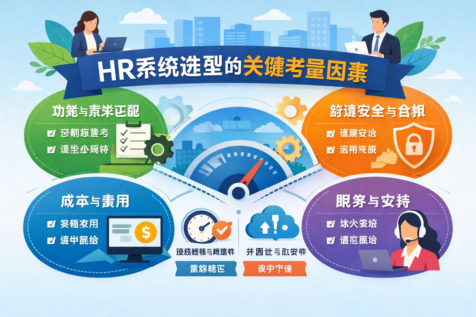 HR系统选型的关键考量因素