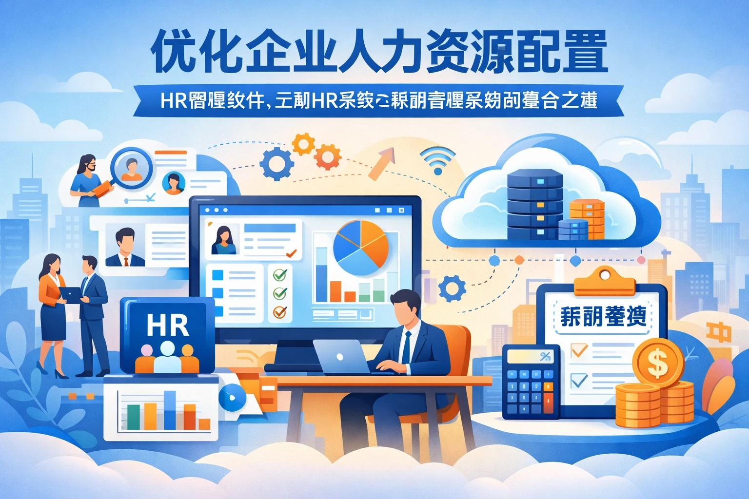 优化企业人力资源配置：HR管理软件、云端HR系统与薪酬管理系统的整合之道