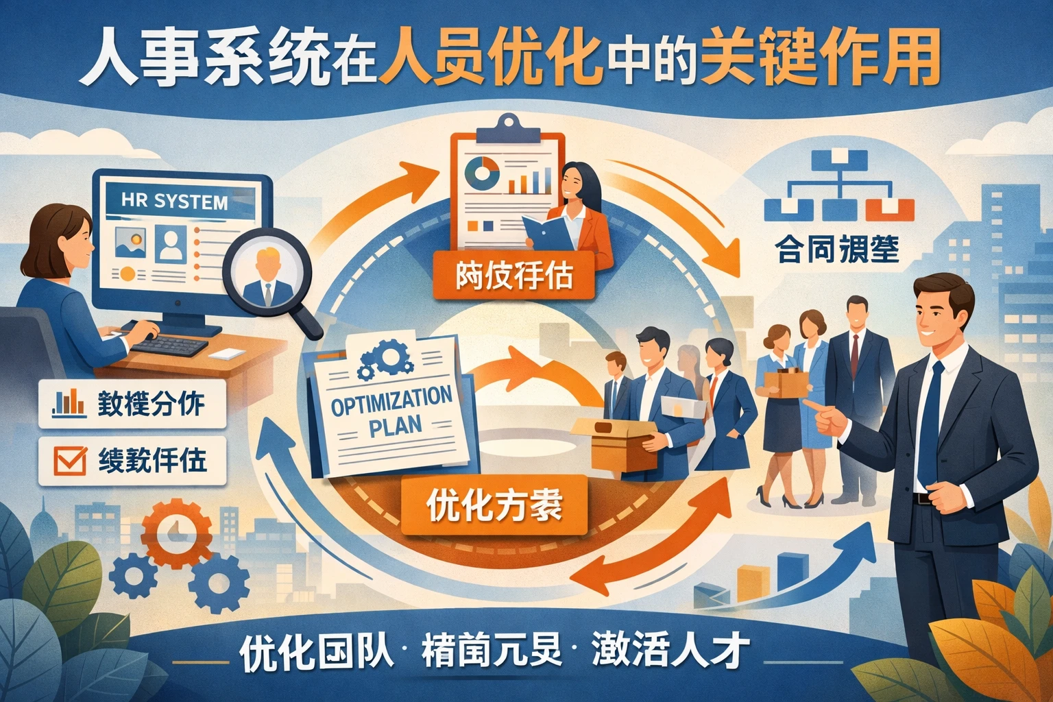 人事系统在人员优化中的关键作用
