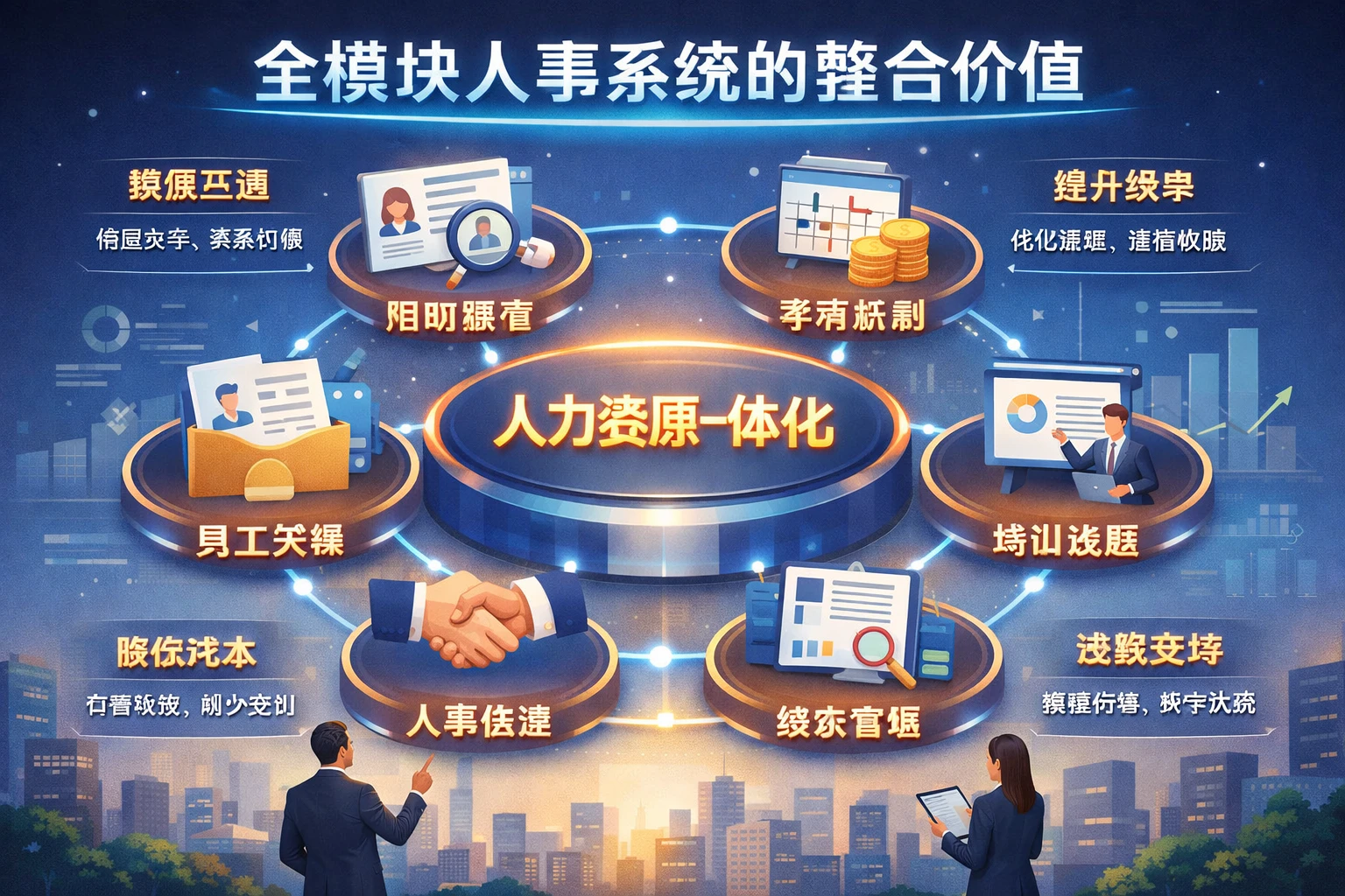 全模块人事系统的整合价值