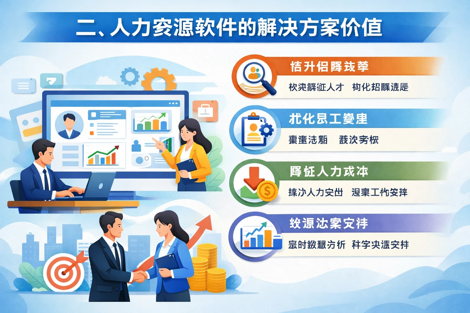 二、人力资源软件的解决方案价值
