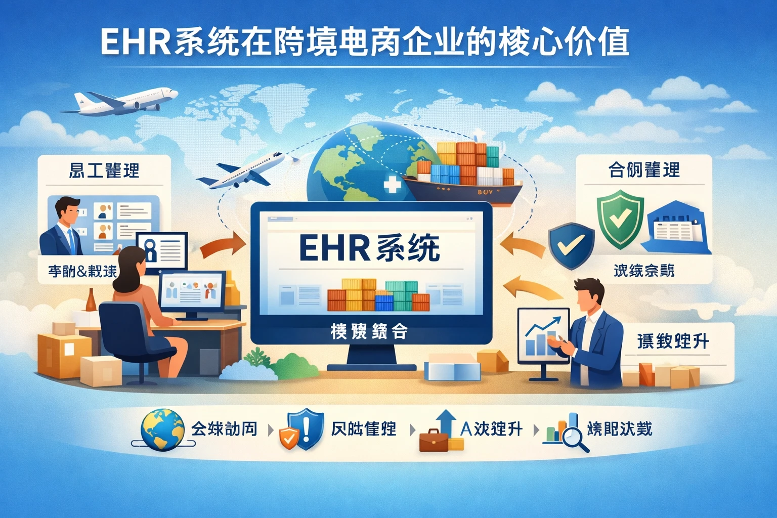 EHR系统在跨境电商企业的核心价值