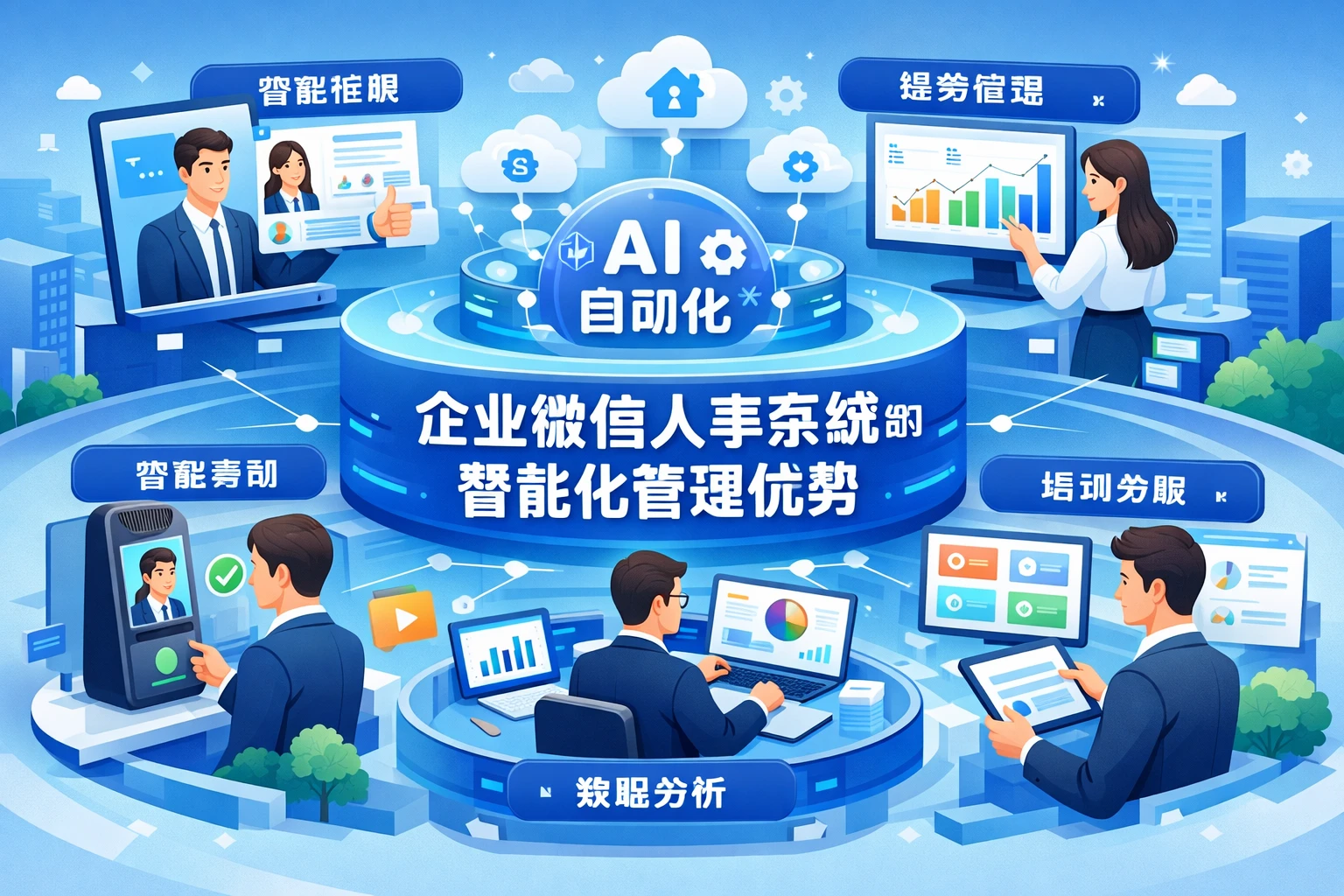 企业微信人事系统的智能化管理优势