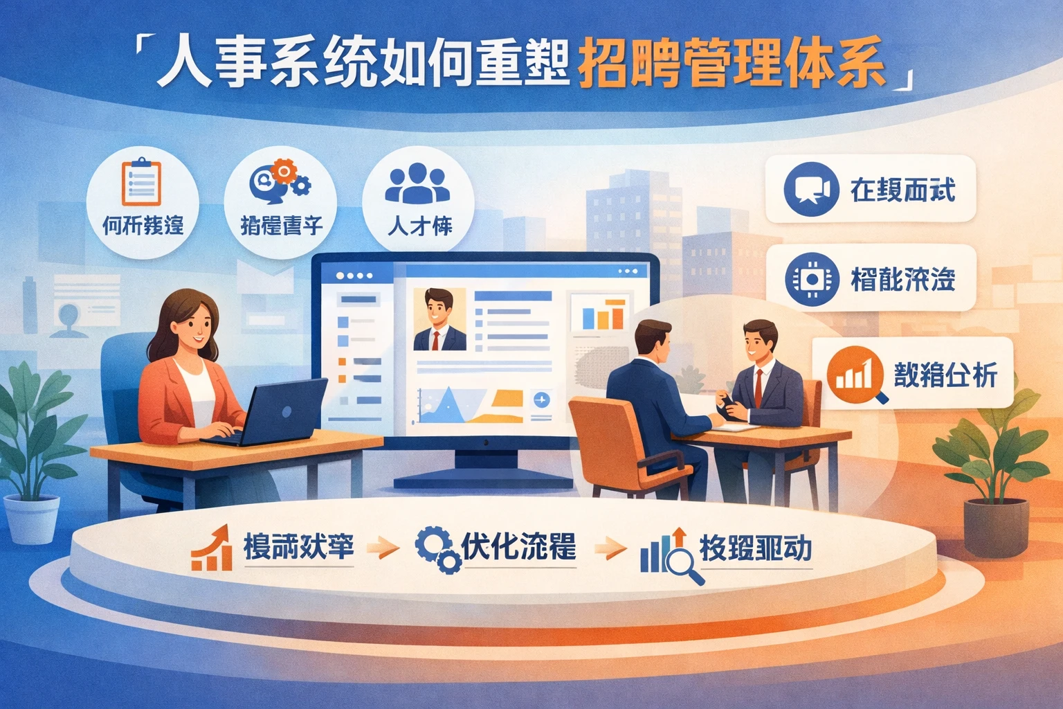 人事系统如何重塑招聘管理体系