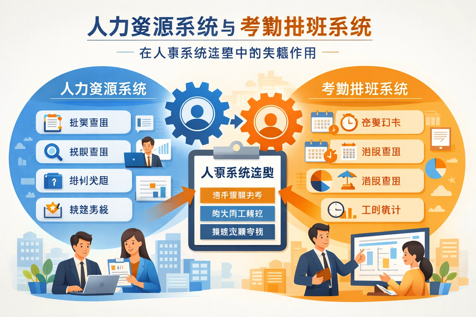 人力资源系统与考勤排班系统在人事系统选型中的关键作用