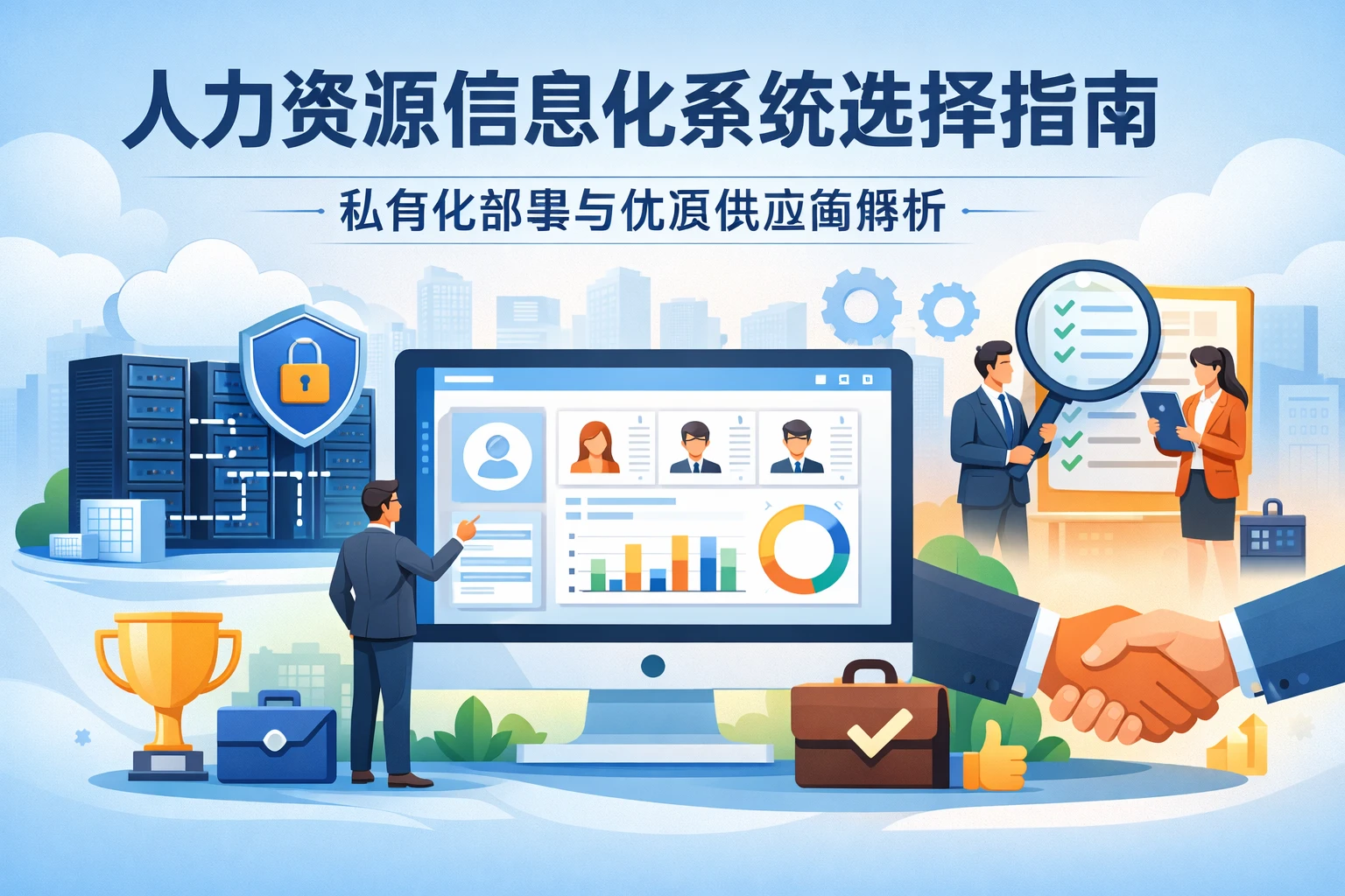 人力资源信息化系统选择指南:私有化部署与优质供应商解析