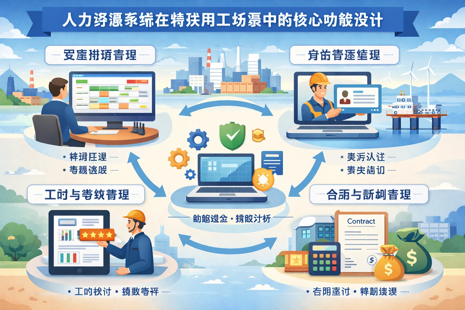 人力资源系统在特殊用工场景中的核心功能设计