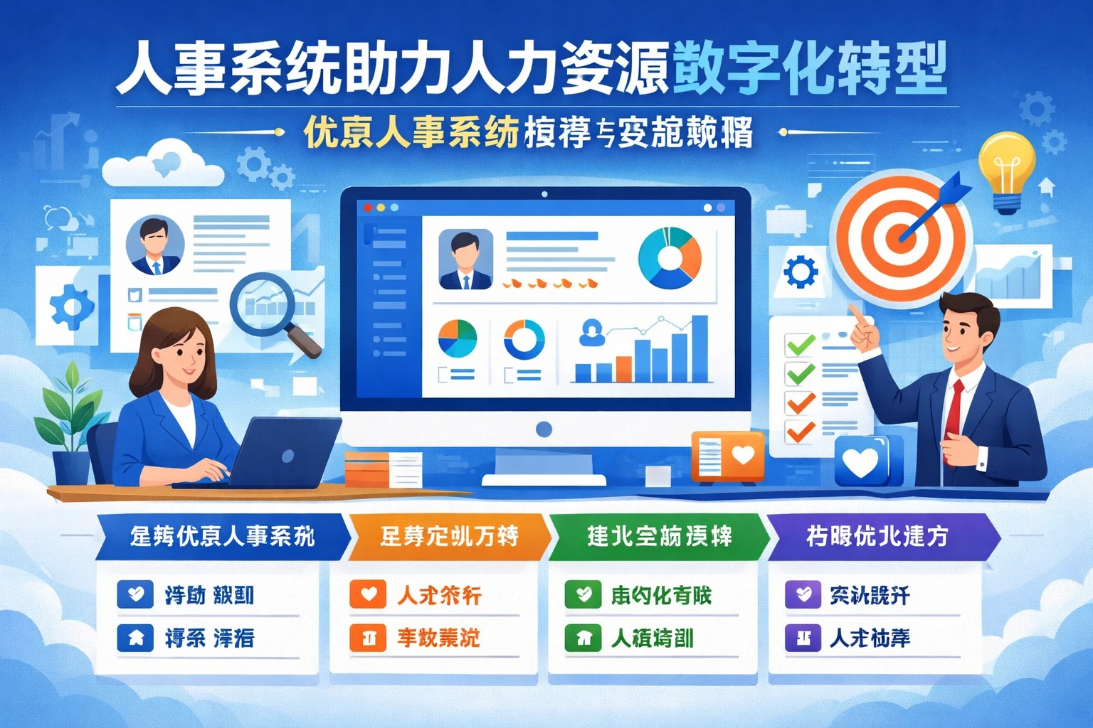 人事系统助力人力资源数字化转型:优质人事系统推荐与实施策略