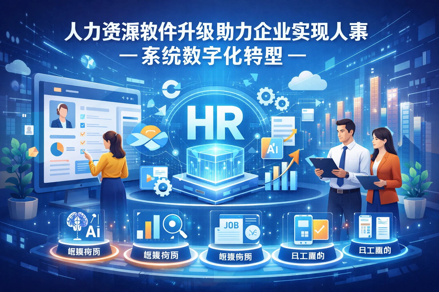 人力资源软件升级助力企业实现人事系统数字化转型