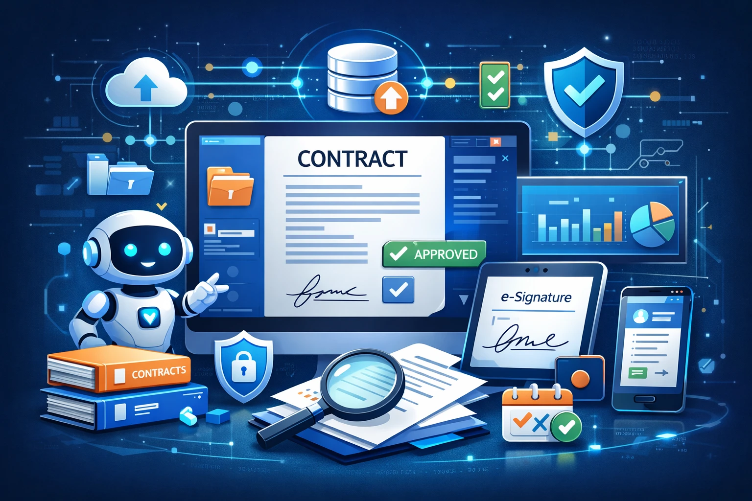 智能化合同管理模块