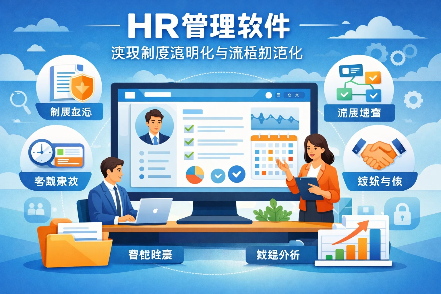 HR管理软件:实现制度透明化与流程规范化