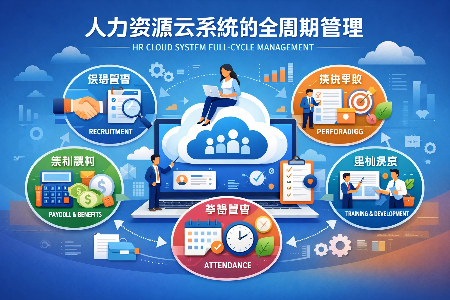 人力资源云系统的全周期管理