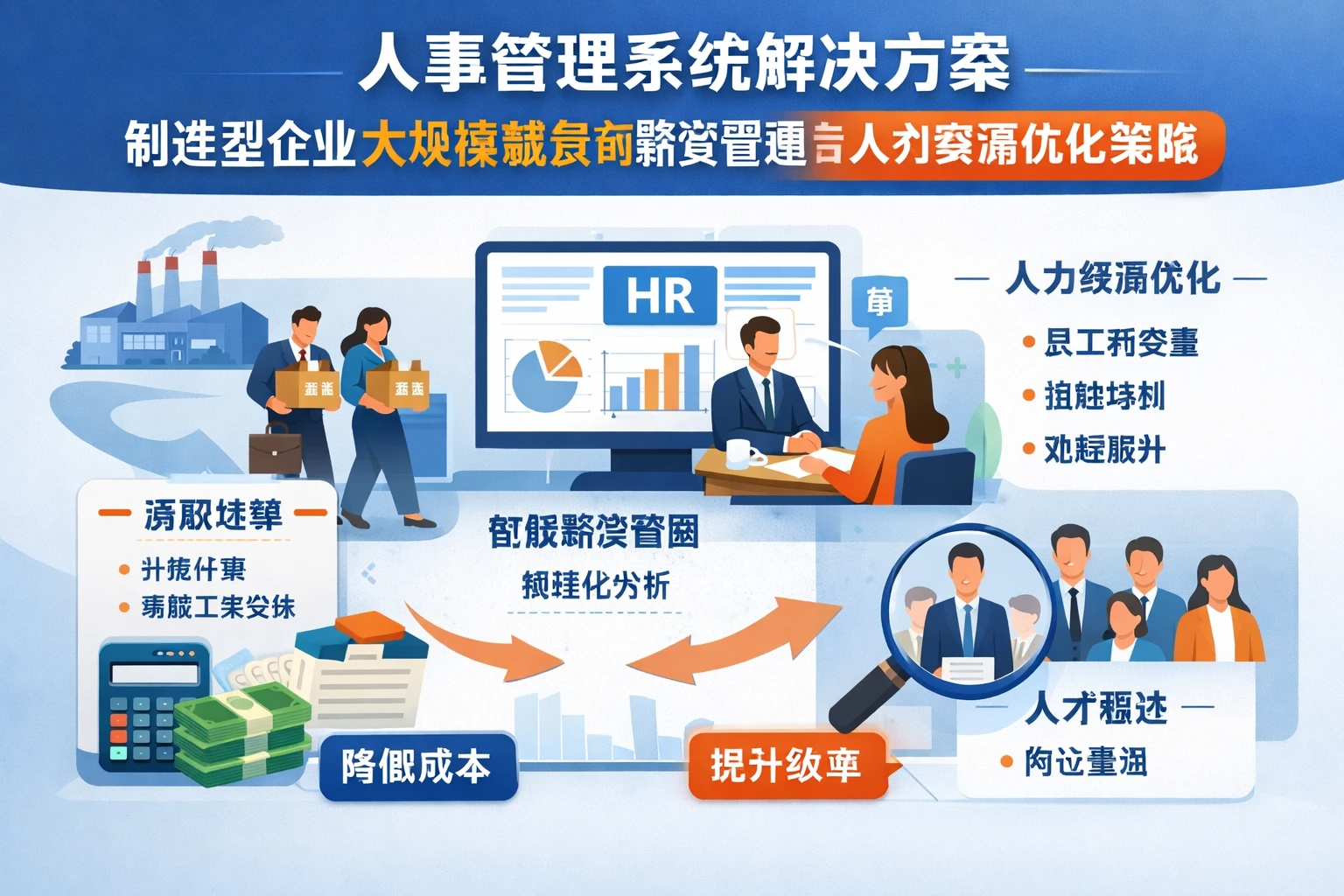 人事管理系统解决方案：制造型企业大规模裁员的薪资管理与人力资源优化策略