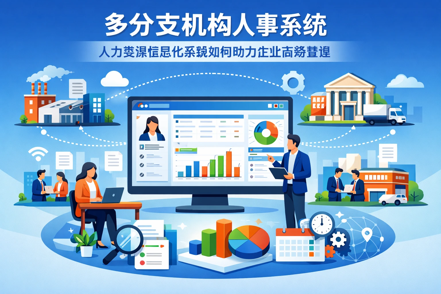 多分支机构人事系统：人力资源信息化系统如何助力企业高效管理