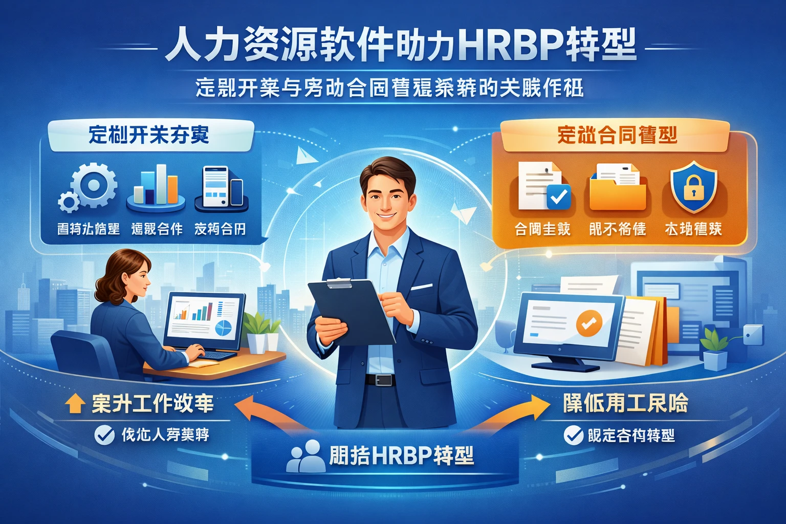 人力资源软件助力HRBP转型：定制开发与劳动合同管理系统的关键作用