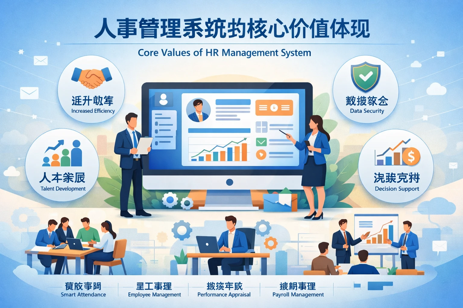 人事管理系统的核心价值体现