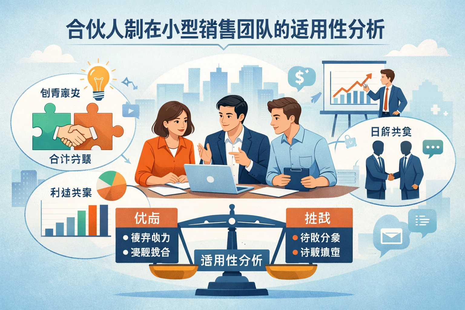 合伙人制在小型销售团队的适用性分析